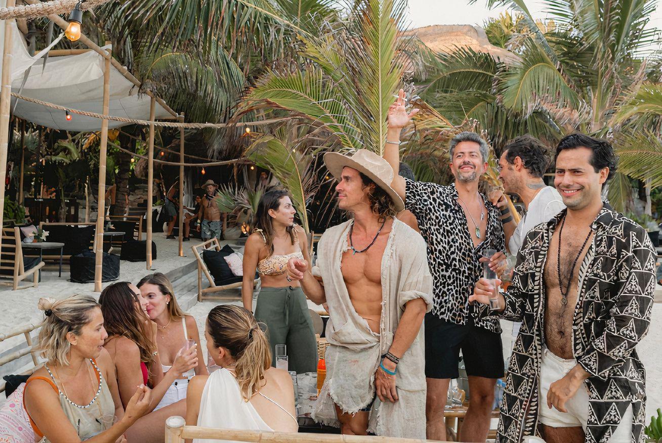 Welcome Party at Gitano Beach!