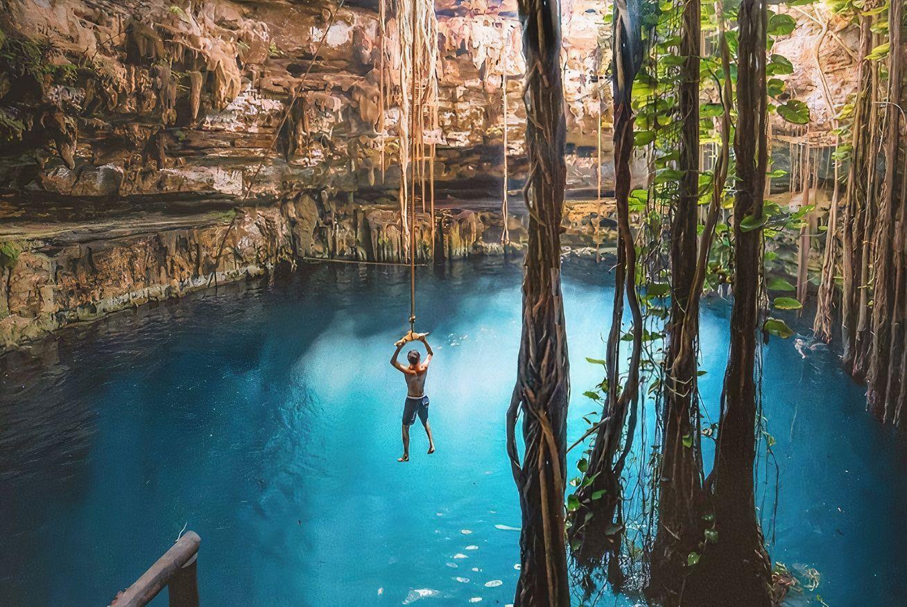 Visit the Cenotes & Rosa Negra for dinner