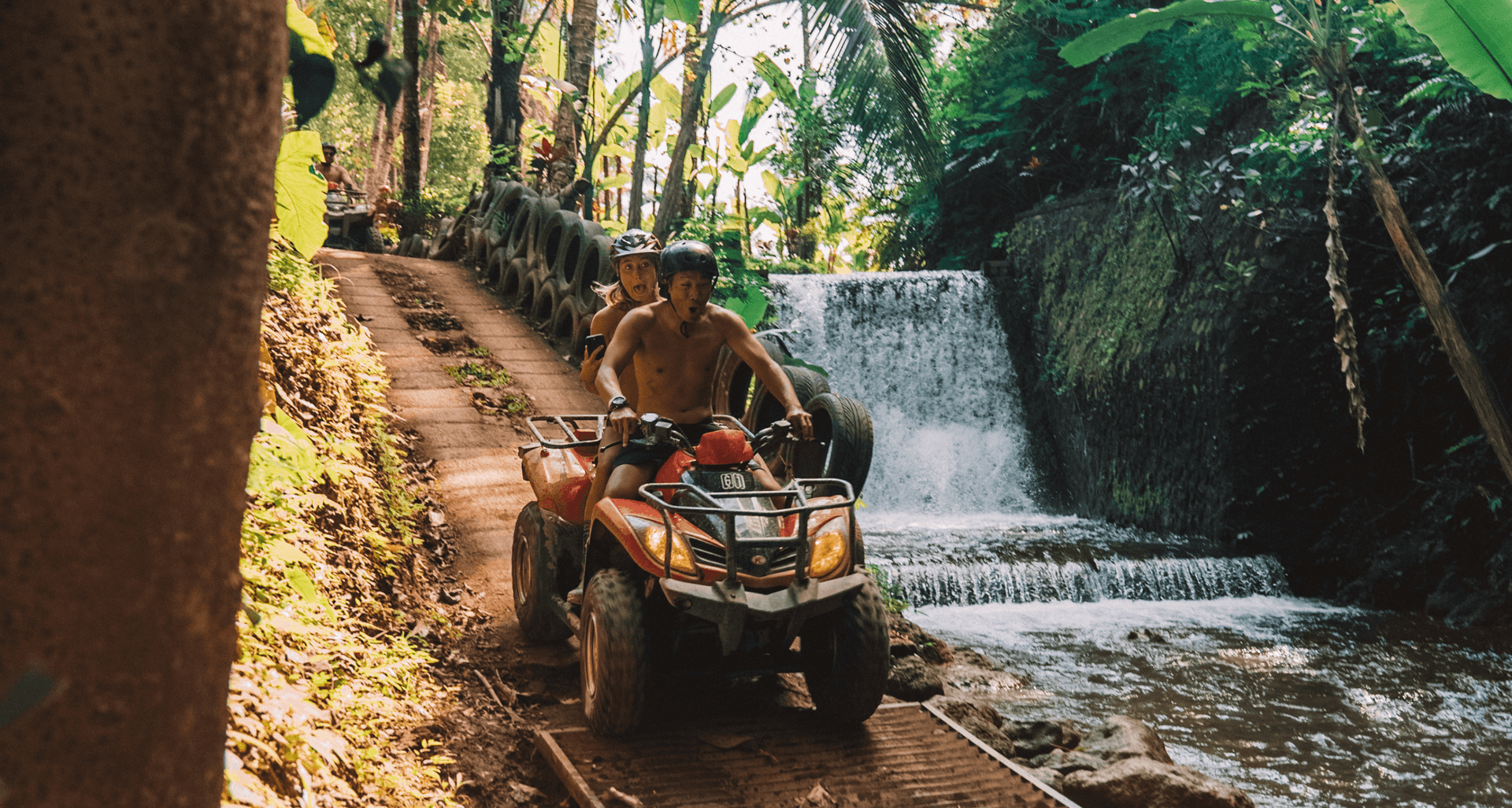 Quad Biking through the Jungle